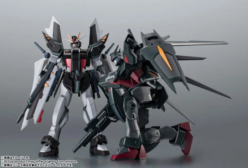 Tamashii Nations - The Robot Spirits (Side MS) Gat-X105E+AQM/E-X09S Strike Noir Gundam Ver. A.N.I.M.E.