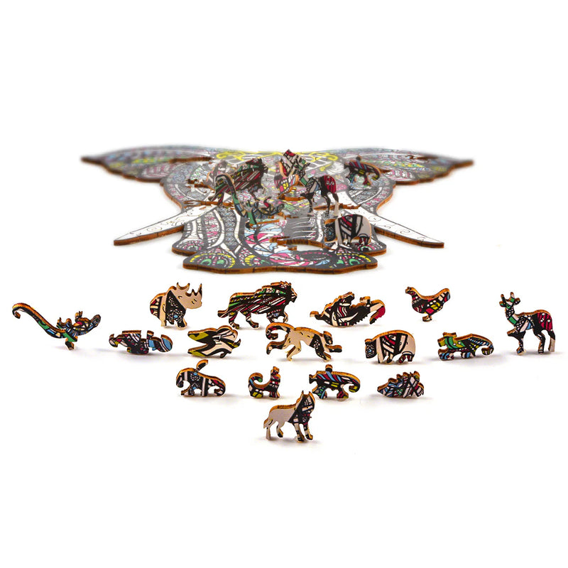 Woodbests - Noble Elephant Wooden Jigsaw Puzzle(250-300pcs)(Pre-Order)