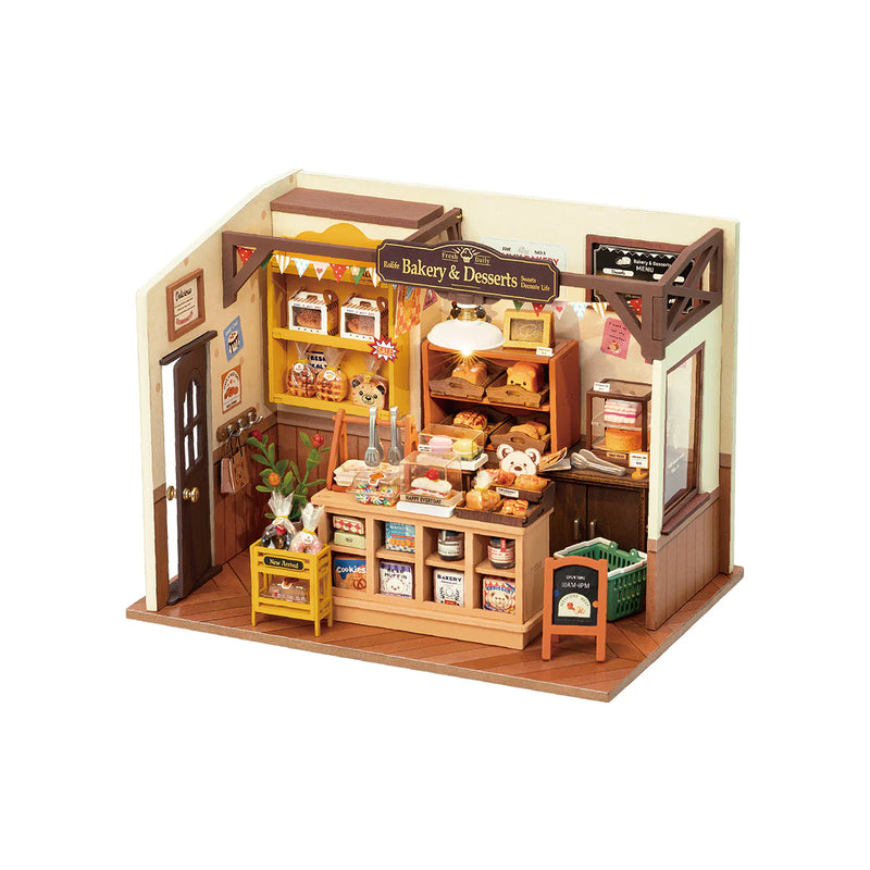 Robotime Rolife Becka's Baking House DIY Miniature House Kit DG161