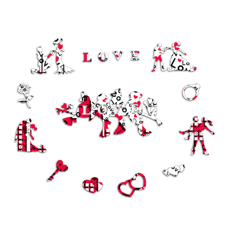 Woodbests - Love Challenge Wooden Jigsaw Puzzle (250-300pcs)(Pre-Order)