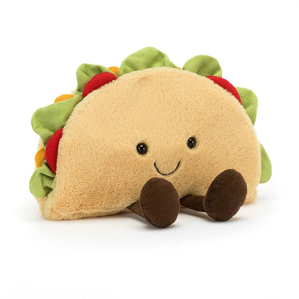 JELLYCAT AMUSEABLE TACO BEIGE 5X7X13 CM