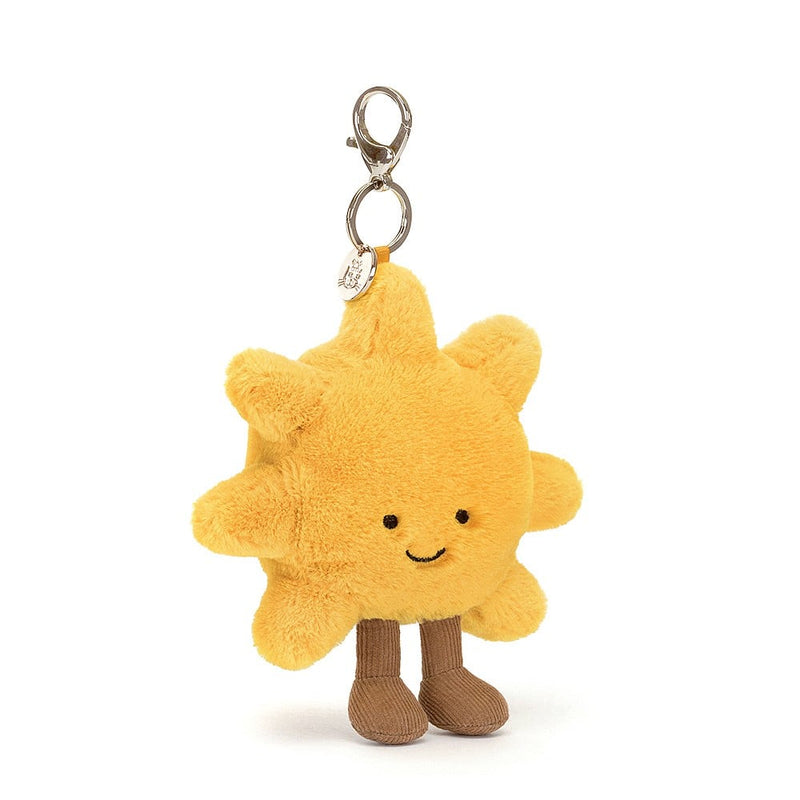 JELLYCAT AMUSEABLE SUN BAG CHARM YELLOW 4X14X2 CM