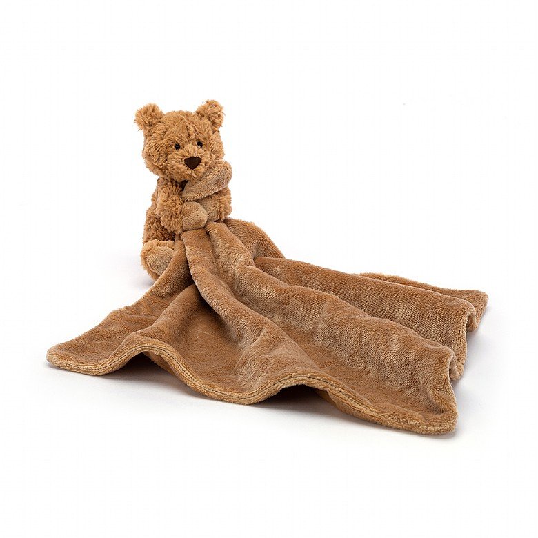 JELLYCAT BARTHOLOMEW BEAR SOOTHER BROWN 34X34X13 CM