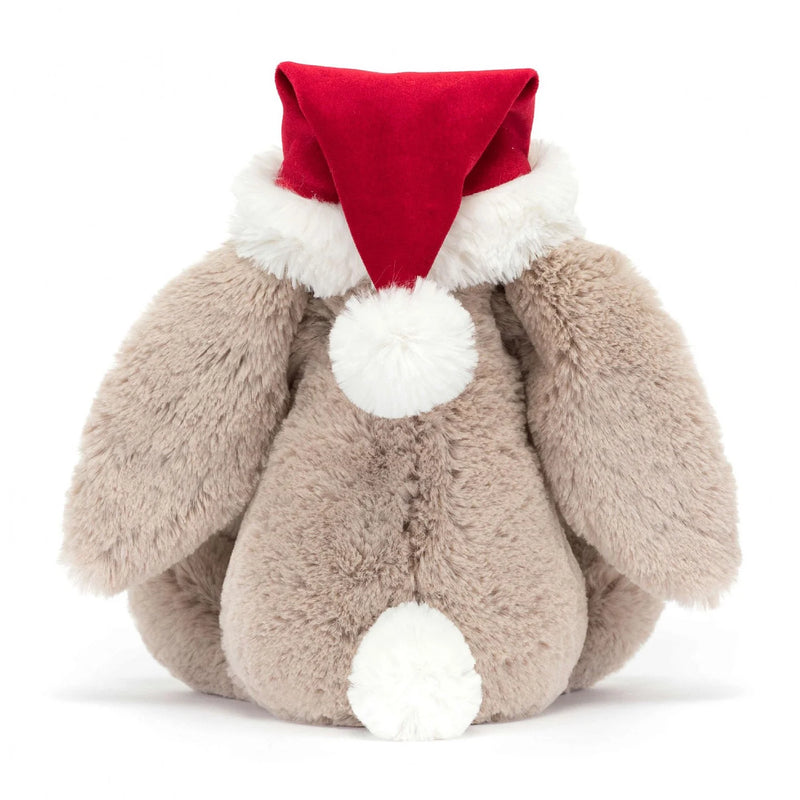 JELLYCAT BASHFUL CHRISTMAS BUNNY BEIGE 9X12X31CM