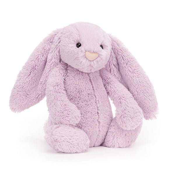 JELLYCAT BASHFUL LILAC BUNNY ORIGINAL (MED) LILAC 9X12X31 CM