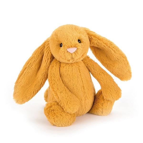 JELLYCAT BASHFUL SAFFRON BUNNY LITTLE (SMALL) YELLOW 8X9X18CM