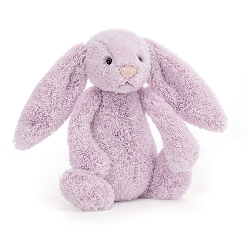 JELLYCAT BASHFUL LILAC BUNNY LITTLE (SMALL) LILAC 8X9X18 CM