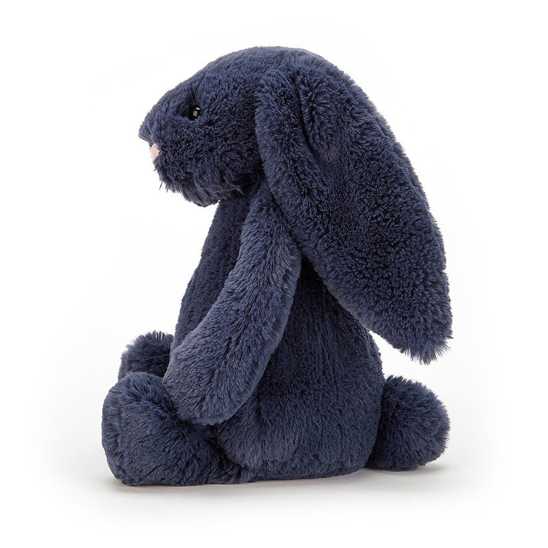 JELLYCAT BASHFUL NAVY BUNNY LITTLE (SMALL) BLUE 8X9X18 CM