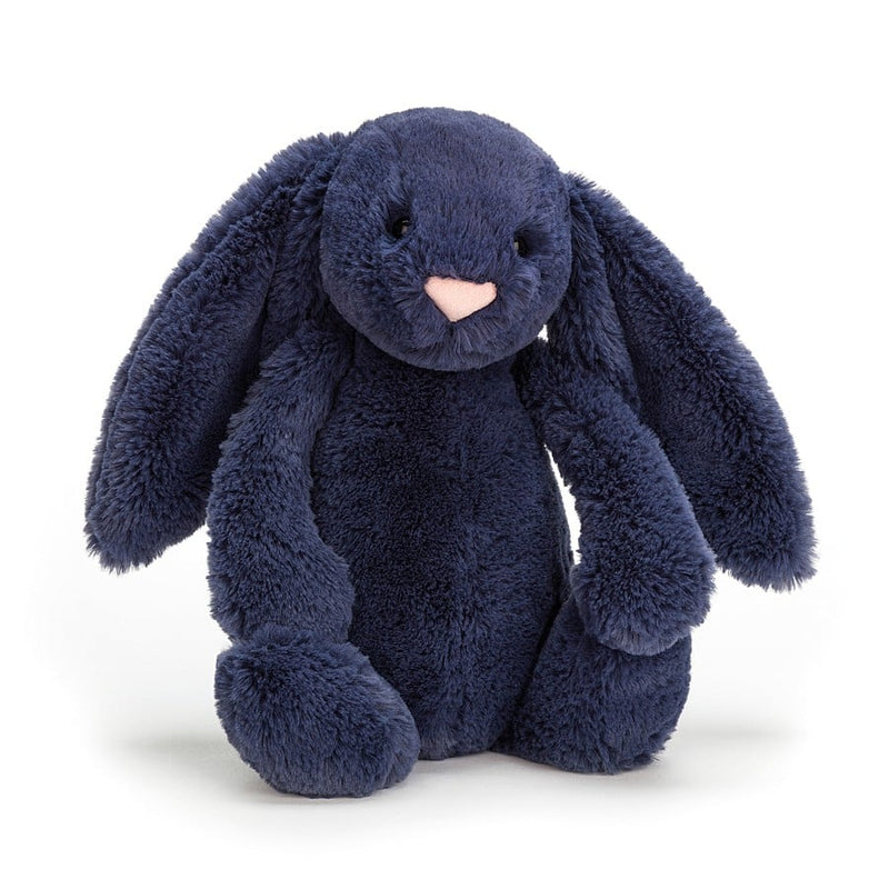 JELLYCAT BASHFUL NAVY BUNNY LITTLE (SMALL) BLUE 8X9X18 CM