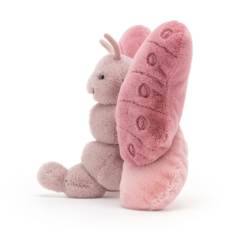 JELLYCAT BEATRICE BUTTERFLY LARGE PINK 20X32X10 CM