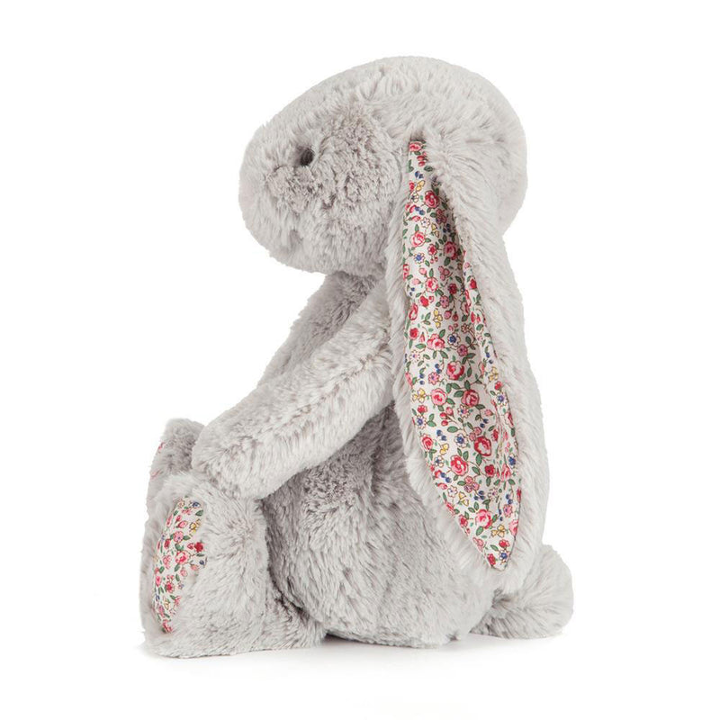 JELLYCAT BLOSSOM BASHFUL SILVER BUNNY ORIGINAL (MED) SILVER 9X12X31 CM