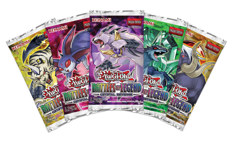 Yu-Gi-Oh! Battles of Legend: Crystal Revenge Display Booster Pack