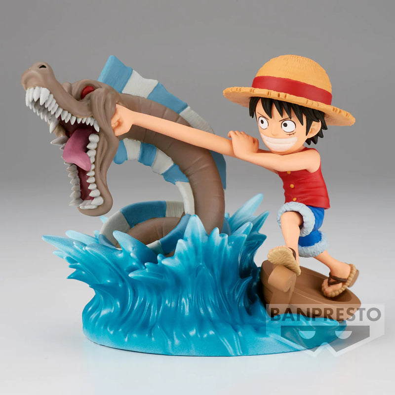 ONE PIECE WORLD COLLECTABLE FIGURE LOG STORIES-MONKEY.D.LUFFY