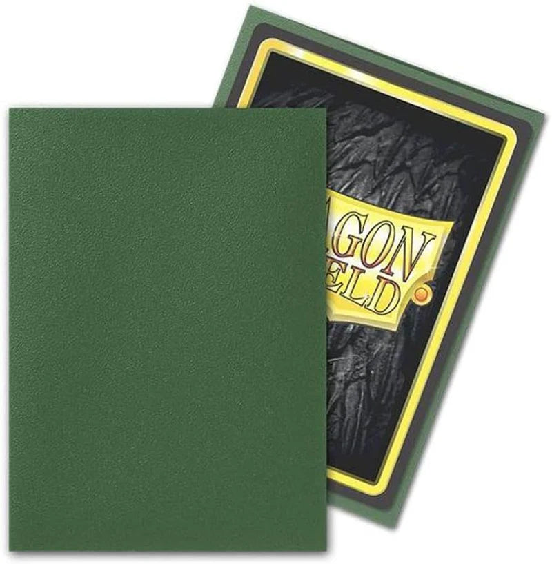 Dragon Shield: Forest Green - Matte Sleeves - Standard Size (100)