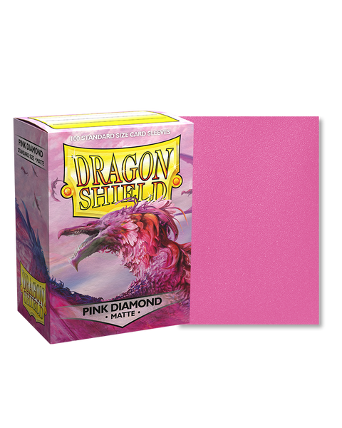 Dragon Shield: Pink Diamond - Matte Sleeves - Standard Size