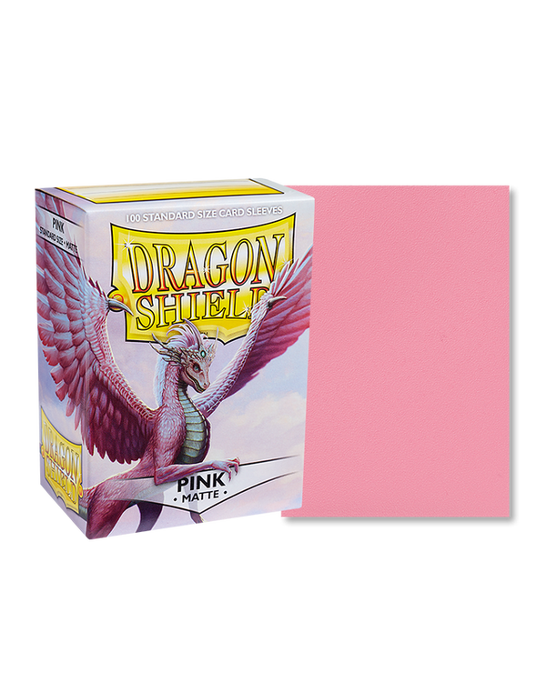 Dragon Shield: Pink - Matte Sleeves - Standard Size