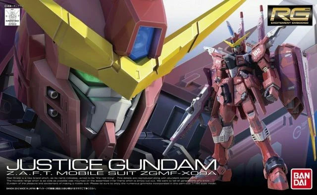 GUNDAM - RG 1/144 JUSTICE GUNDAM 09