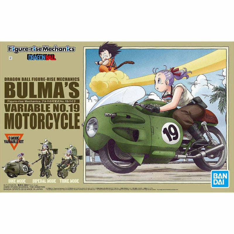 DRAGON BALL - FIGURERISE MECHANICS BULMA'S VARIABLE NO.19 MOTORCYCLE