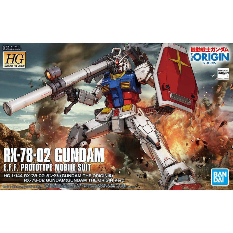 GUNDAM - HG 1/144 RX-78-02 GUNDAM GUNDAM THE ORIGIN VER. 026