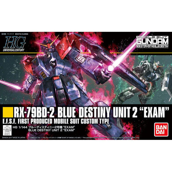 GUNDAM - HG 1/144 BLUE DESTINY UNIT2 EXAM 208