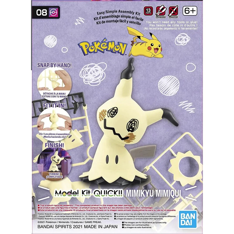 POKEMON - MODEL KIT QUICK!! 08 MIMIKYU