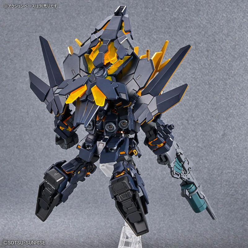 GUNDAM - SD GUNDAM CROSS SILHOUETTE UNICORN GUNDAM 02 BANSHEE (DESTROY MODE) & BANSHEE NORN PARTS SET