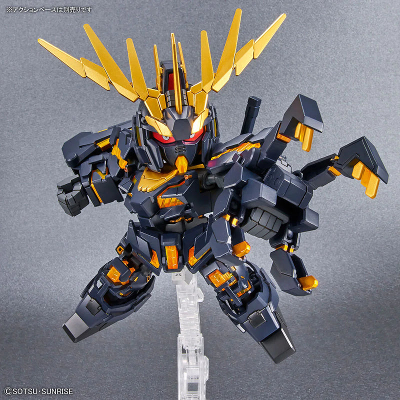 GUNDAM - SD GUNDAM CROSS SILHOUETTE UNICORN GUNDAM 02 BANSHEE (DESTROY MODE) & BANSHEE NORN PARTS SET