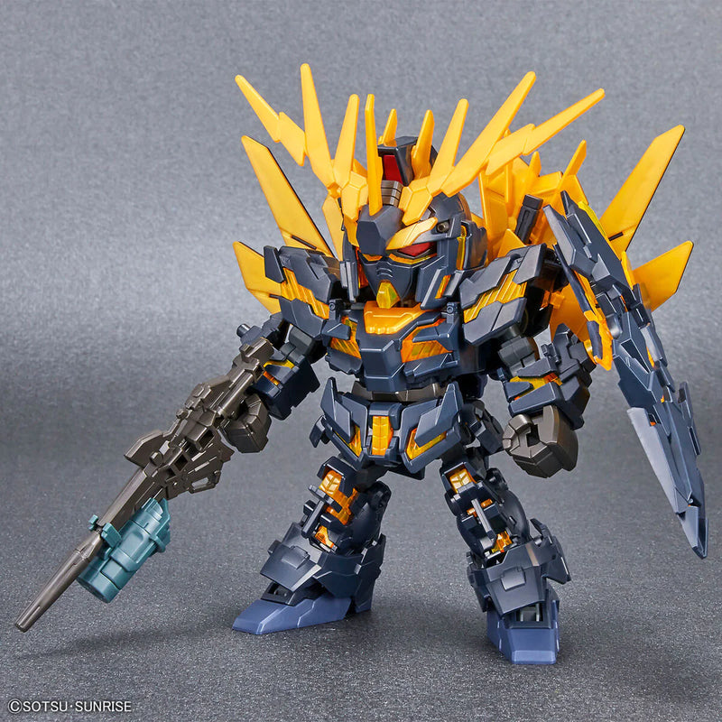 GUNDAM - SD GUNDAM CROSS SILHOUETTE UNICORN GUNDAM 02 BANSHEE (DESTROY MODE) & BANSHEE NORN PARTS SET