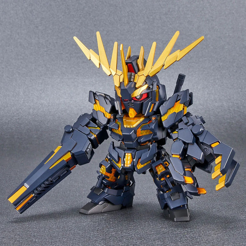 GUNDAM - SD GUNDAM CROSS SILHOUETTE UNICORN GUNDAM 02 BANSHEE (DESTROY MODE) & BANSHEE NORN PARTS SET