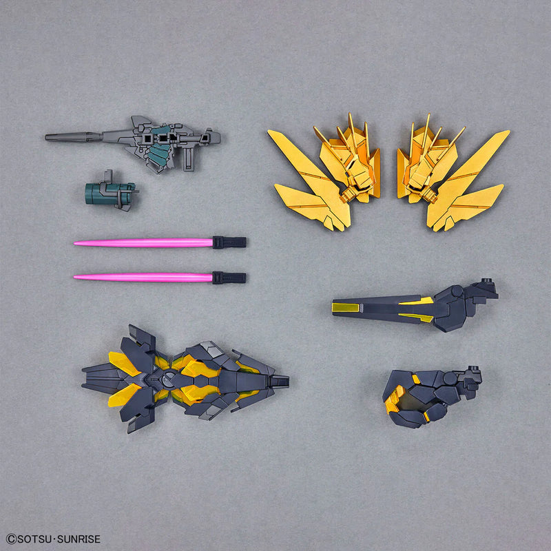 GUNDAM - SD GUNDAM CROSS SILHOUETTE UNICORN GUNDAM 02 BANSHEE (DESTROY MODE) & BANSHEE NORN PARTS SET