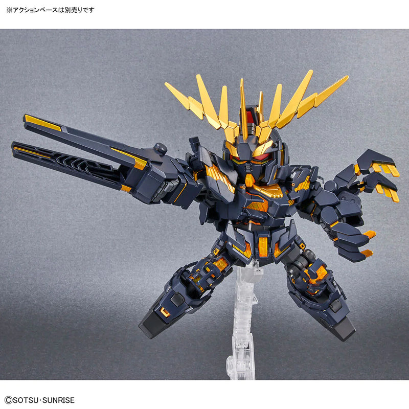 GUNDAM - SD GUNDAM CROSS SILHOUETTE UNICORN GUNDAM 02 BANSHEE (DESTROY MODE) & BANSHEE NORN PARTS SET