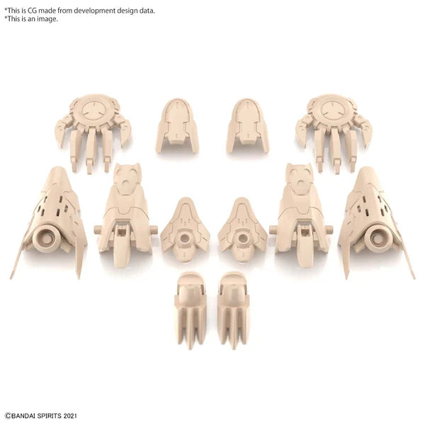 BANDAI - 30MS OPTION PARTS SET 5 HEAVY ARMOR