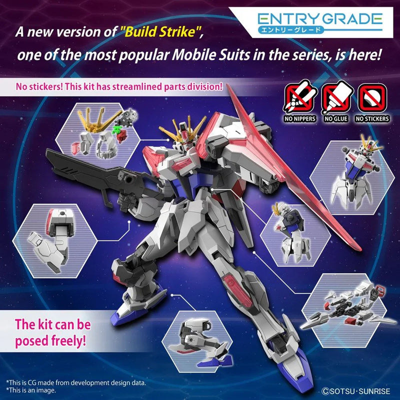 GUNDAM - ENTRY GRADE 1/144 BUILD STRIKE EXCEED GALAXY 02