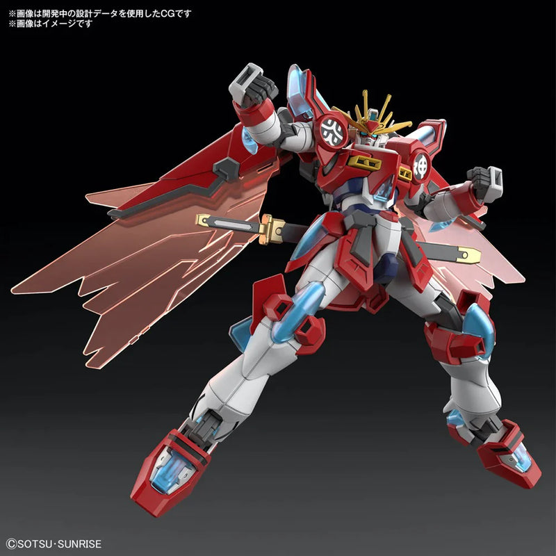 GUNDAM - HG 1/144 SHIN BURNING GUNDAM 04