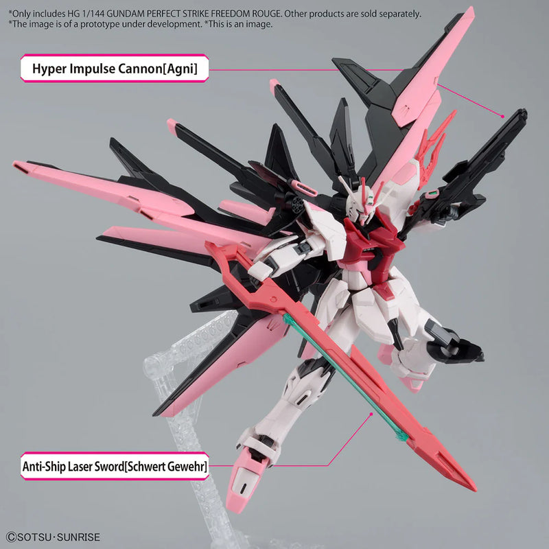 GUNDAM - HG 1/144 GUNDAM PERFECT STRIKE FREEDOM ROUGE 08