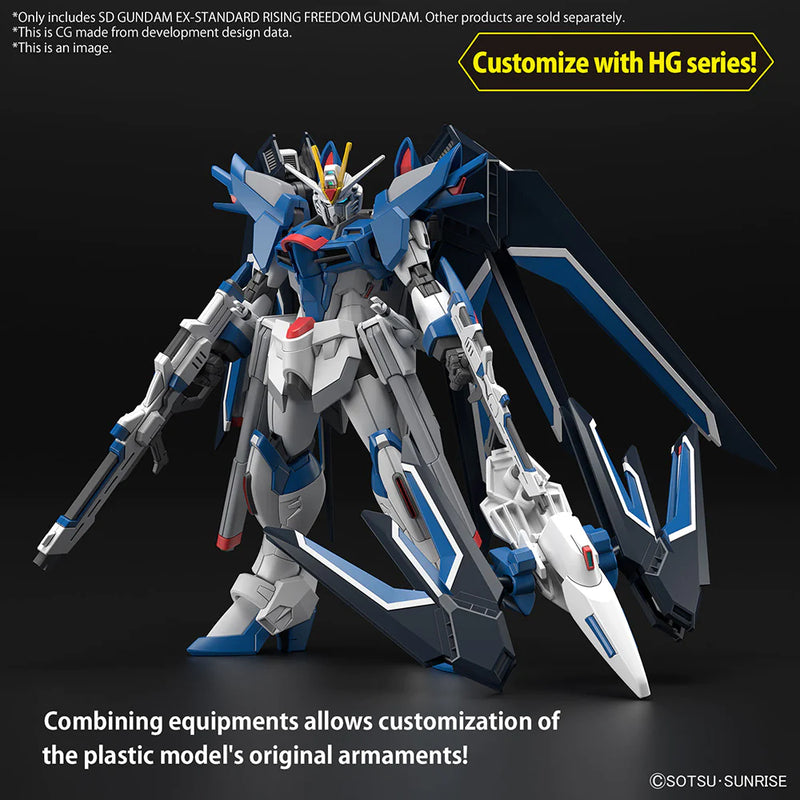 GUNDAM - SD GUNDAM EX-STANDARD 020 RISING FREEDOM GUNDAM