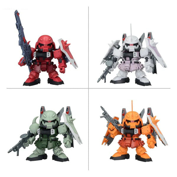 GUNDAM - BB SENSHI ZGMF ZAKU SERIES SET