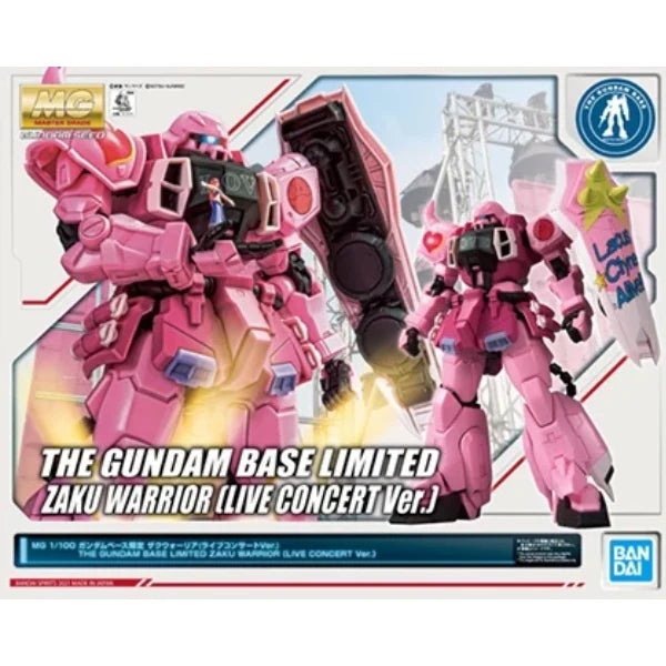 (THE GUNDAM BASE LIMITED) GUNDAM - MG 1/100 ZAKU WARRIOR [LIVE CONCERT VER.] THE GUNDAM BASE LIMITED