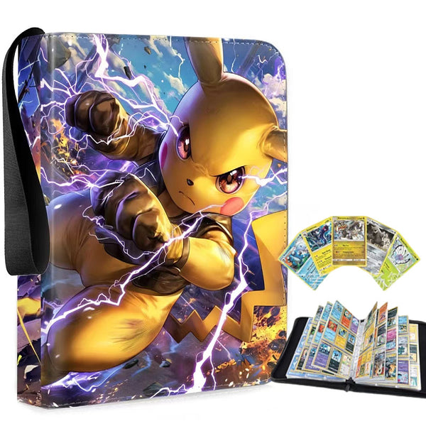 Trading Card Binder - Pikachu Lightning Punch (9-Pocket)