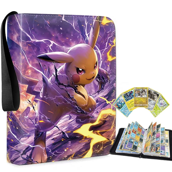 Trading Card Binder - Pikachu Thunder Strike (9-Pocket)