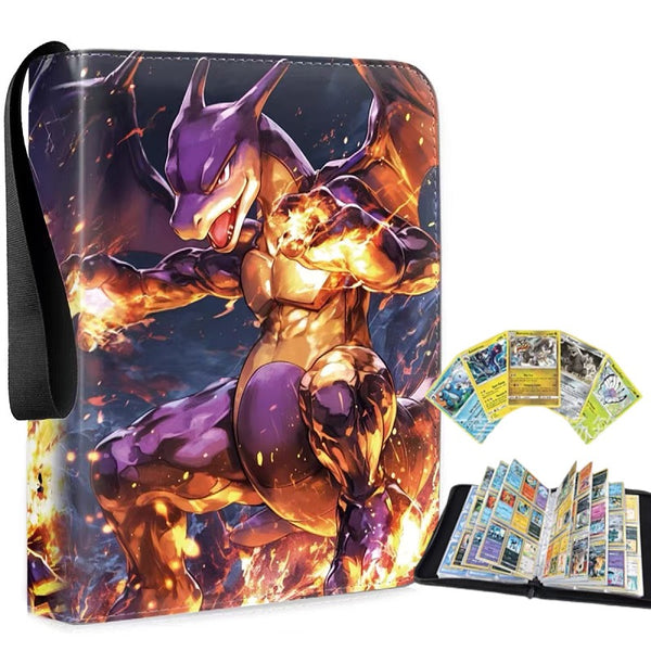 Trading Card Binder - Fire Fury Charizard (9-Pocket)