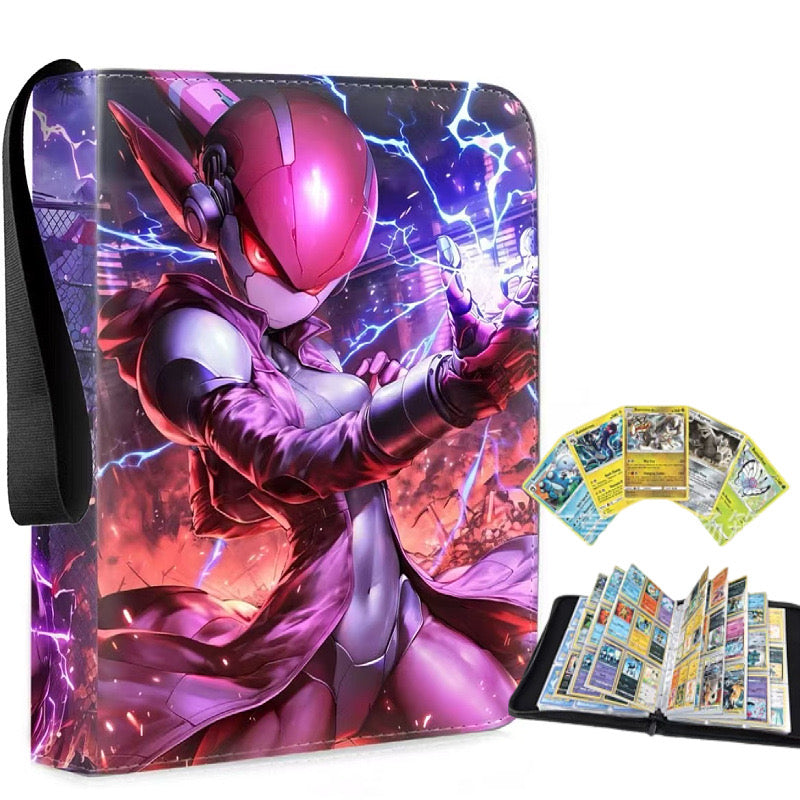 Trading Card Binder - Electrifying Warrior (9-Pocket)