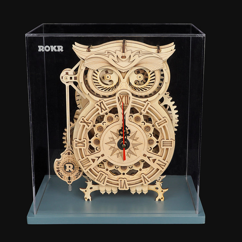 Robotime ROKR Owl Clock LK503