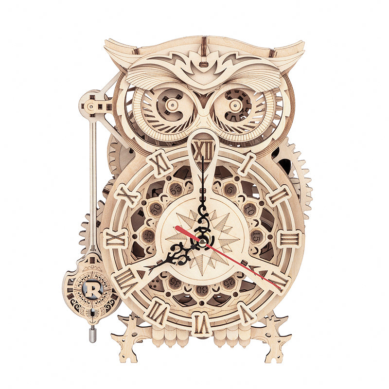 Robotime ROKR Owl Clock LK503