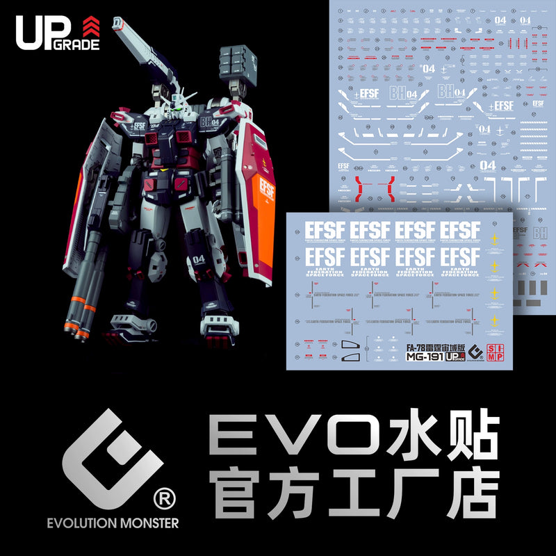 GUNDAM DECAL 191 MG 1/100 FULL ARMOR GUNDAM [GUNDAM THUNDERBOLT]