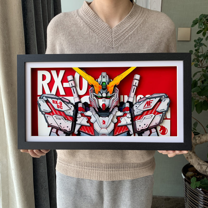 3D Quilling Paper Craft - Gundam RX-0