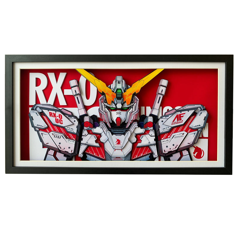 3D Quilling Paper Craft - Gundam RX-0