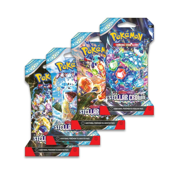 Pokemon TCG: Scarlet & Violet 7 Stellar Crown Blisters