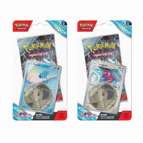 Pokemon TCG: Scarlet & Violet 7 Stellar Crown Checklane Blister