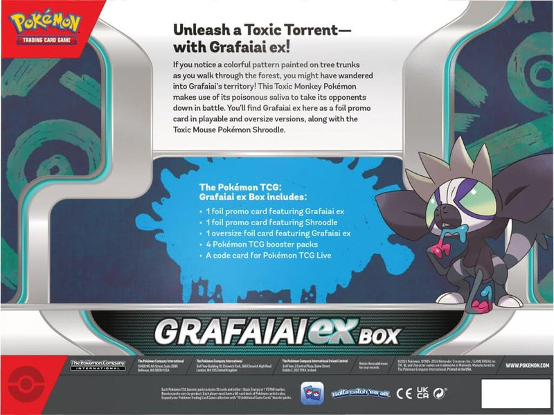 Pokemon TCG: Grafaiai ex Box